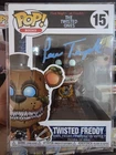 Funko Pop! Vinyl: Five Nights at Freddy's - Freddy Fazbear (Twisted) Signed #15