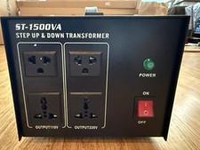 1500W Step Up Down Voltage Transformer Converter ST-1500VA 110V/220V