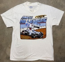 Vintage 1983 Andy Hillenburg Sprint Car Tee - Large