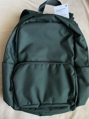 Lululemon Everywhere Backpack Tech Canvas Legacy Green Grey  display picture 2