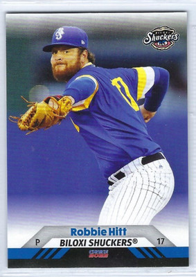 2022 Biloxi Shuckers (Double A-Milwaukee Brewers) Robbie Hitt
