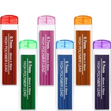 180 Pencil Lead Refills 7mm Mechanical Pencil Refills Color Pencil Lead Set