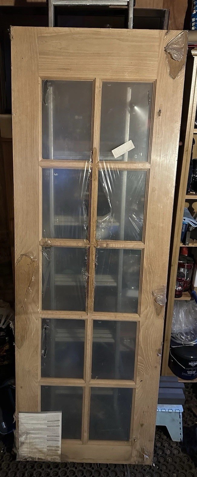Oak Door Pattern 10 Internal Glazed