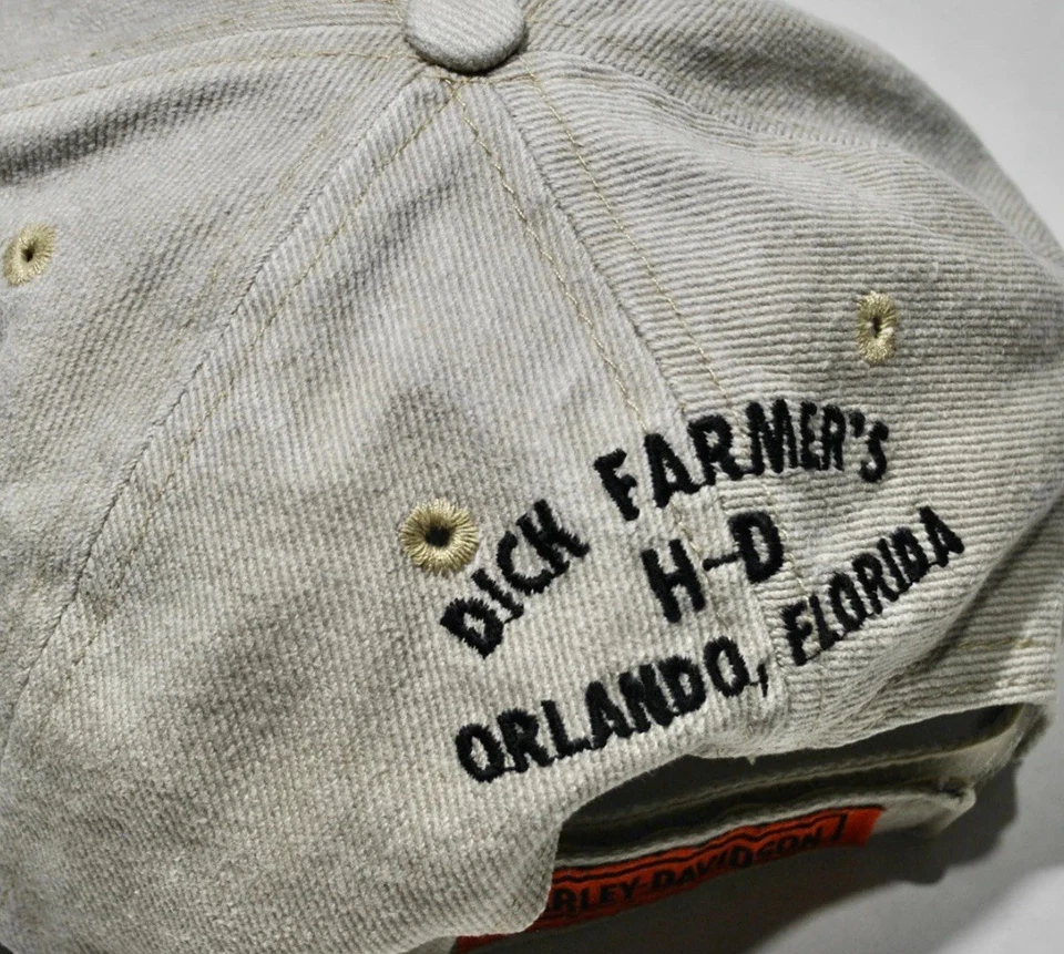 Sombrero con correa Harley Davidson vintage Foto 2 de 4