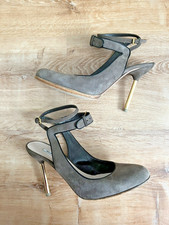 Miu Miu Suede Pumps Gray US 8 EU 38