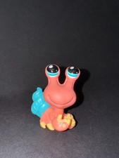Littlest Pet Shop 2531 Orange Hermit Crab Yellow Blue Shell Eyes Hasbro Real LPS