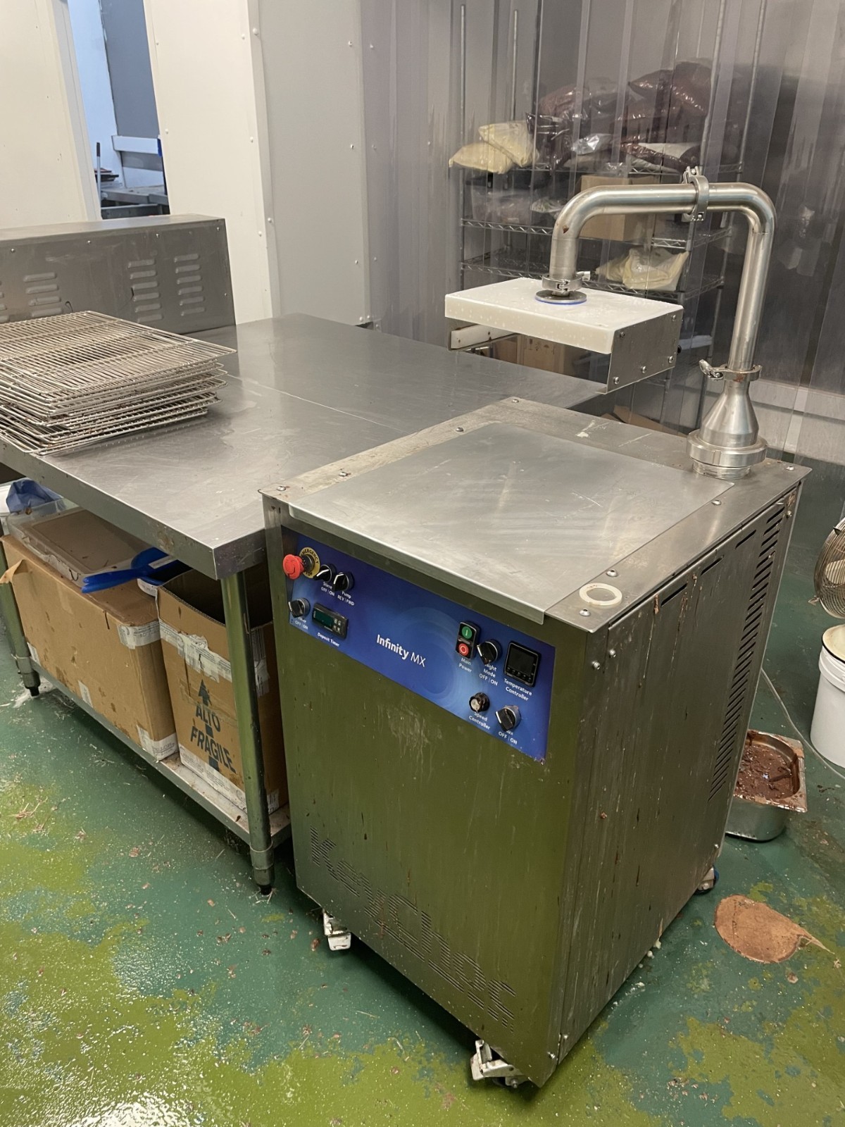 INFINITY MX Chocolate Tempering Machine for Inclusions