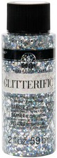 FolkArt Glitterific Glitter Paint 2oz-Silver