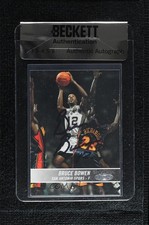BAS 2004-05 NBA Hoops Bruce Bowen #17 Seal of Authenticity Auto 3c7