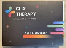 Clix Therapy Reusable Hot &Cold Packs Neck & Shoulders Purple