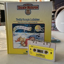 Ruxpin Lullabies Teddy Ruxpin Book  Tape Cassette Worlds of Wonder WOW 1985