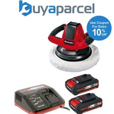 Einhell 18v Cordless Car Boat Buffer Polisher 254mm Power X Change 18v x2 2ah