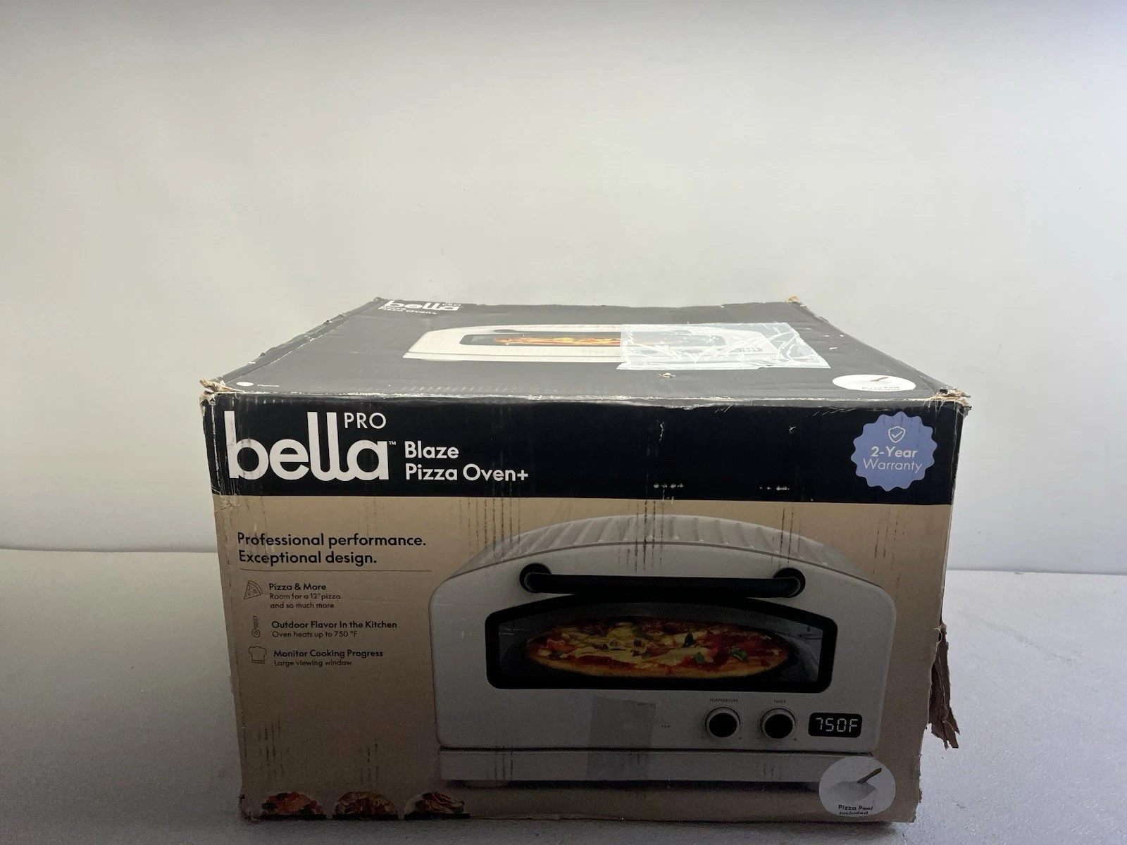 bella PRO - Blaze Oven+: Pizza, Broil, Bake & Roast - Oatmilk -