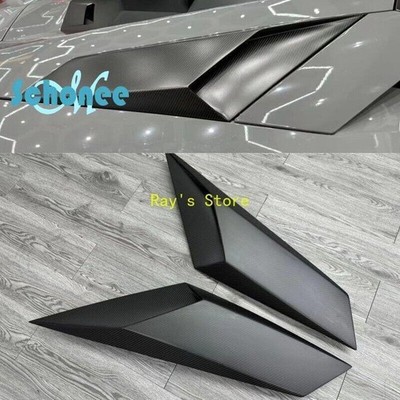 Matte Carbon Fiber Side Vents Air Duct Cover For Lamborghini Aventador LP700