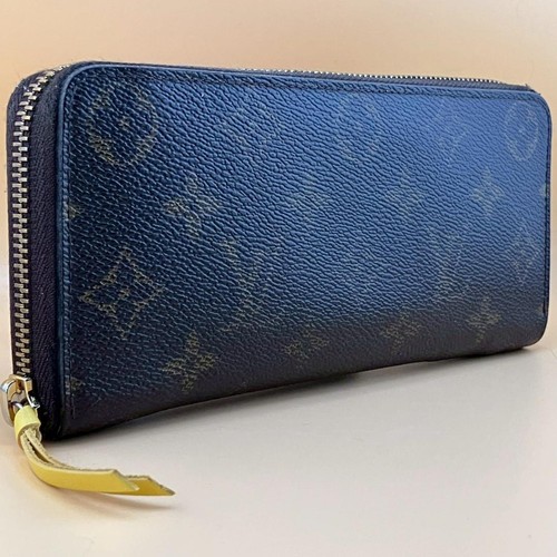 Louis Vuitton Monogram Long Wallet Brown Yellow Pre-owned From Japan