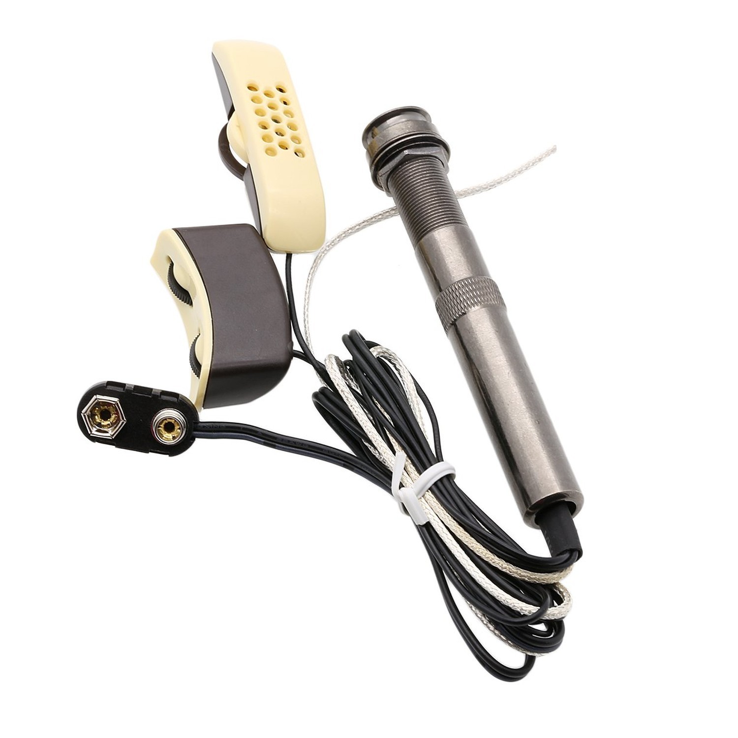 Folk Acoustic Guitar PICKUP, A-202 Guitar Equalizer Piezo Pickup Amplifier Tu