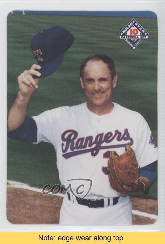1993 Mother's Cookies Nolan Ryan Farewell Set Nolan Ryan #10 HOF READ d5a