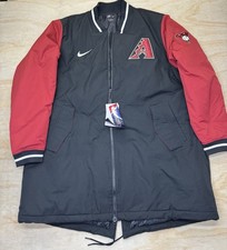 NEW Arizona Diamondbacks Nike Authentic Collection Team Dugout Jacket Sz 2XL