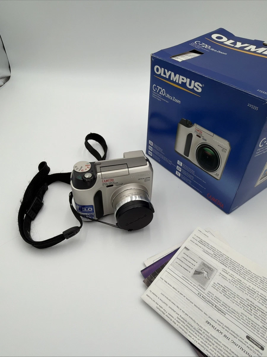 Olympus C-720 Ultra Zoom Digital Cameras with AE/FE Lock for Sale