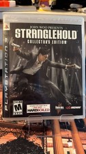 John Woo Presents: Stranglehold Collector's Edition (PlayStation 3) CIB ~Rare