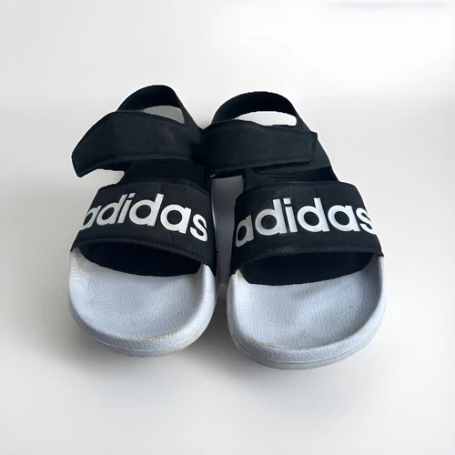 Sandali Adidas Unisex Adilette Nero Bianco
