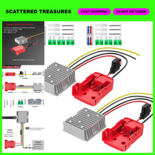 18V to 12V Step Down Converter for Power Tools, Battery Adapter, Voltage Reducer