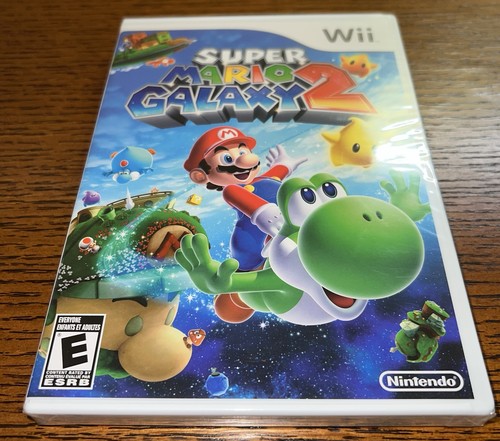 SEALED Super Mario Galaxy 2 Nintendo Wii 2010 WHITE Case BRAND NEW! NICE! RARE! - Picture 16 of 16