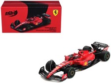 Ferrari SF-23 #16 Charles Leclerc Formula 1/64 Diecast Model Car by BBR Models
