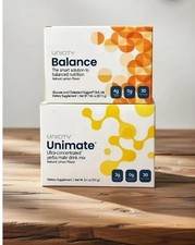 Combo-Unicity Unimate LEMON and Unicity Balance Natural Orange Flavor 08/28.