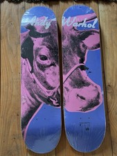 Andy Warhol Alien Workshop Skateboard Decks pair