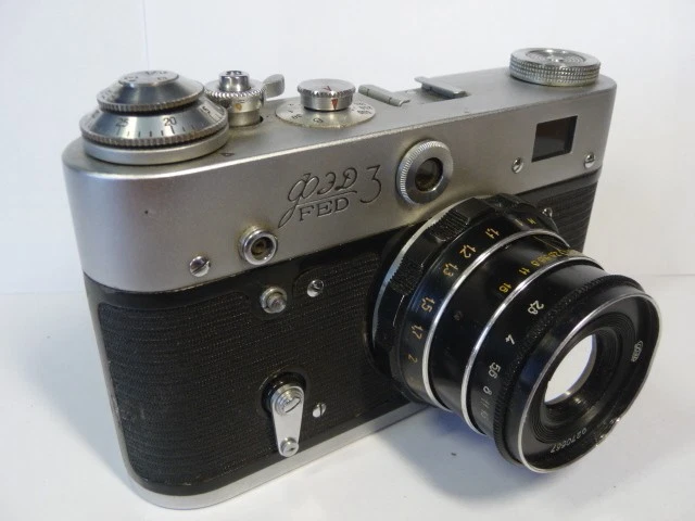 FED FED-3 Revue INDUSTAR INDUSTRIAR 61 TESSAR #302B Foto 4 de 4