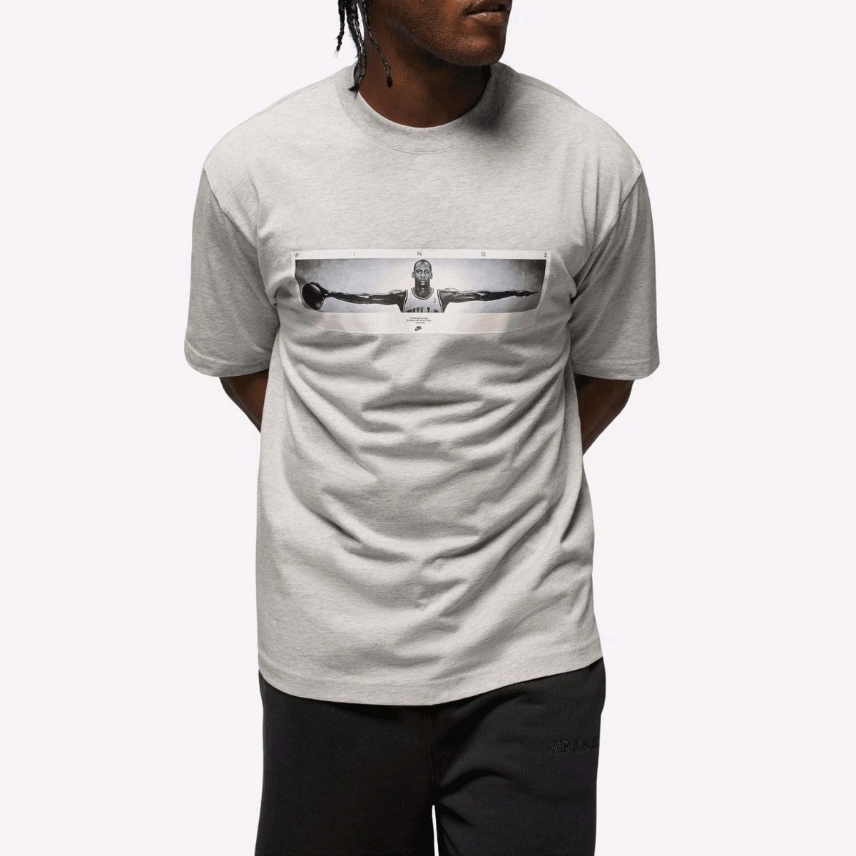 Air Jordan Wing Span Photo Grey Shirt Size Medium IF5617-050 for 