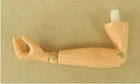 Vintage 1970 Hasbro GI Joe AT Figure Left Elbow Forearm Hand Arm C8