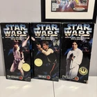 1996 Kenner Star Wars Collector Series Luke Skywalker Han Solo Leia Doll 12 Inch