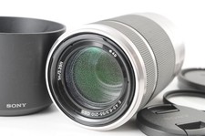 Sony E 55-210mm F/4.5-6.3 OSS Zoom Lens SEL55210 Silver E Mount 41C