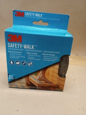 3M Safety-Walk Home and Recreation Tread 2'' x 15' Gray Indoor/Outdoor