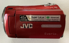 JVC GZ-MS230RU Camcorder Everio No Charger Untested or Parts Camera Only