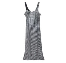 Dalia Dress Womens Medium Maxi Long Vintage Sequin Sleeveless Y2K Zip Lined 90s