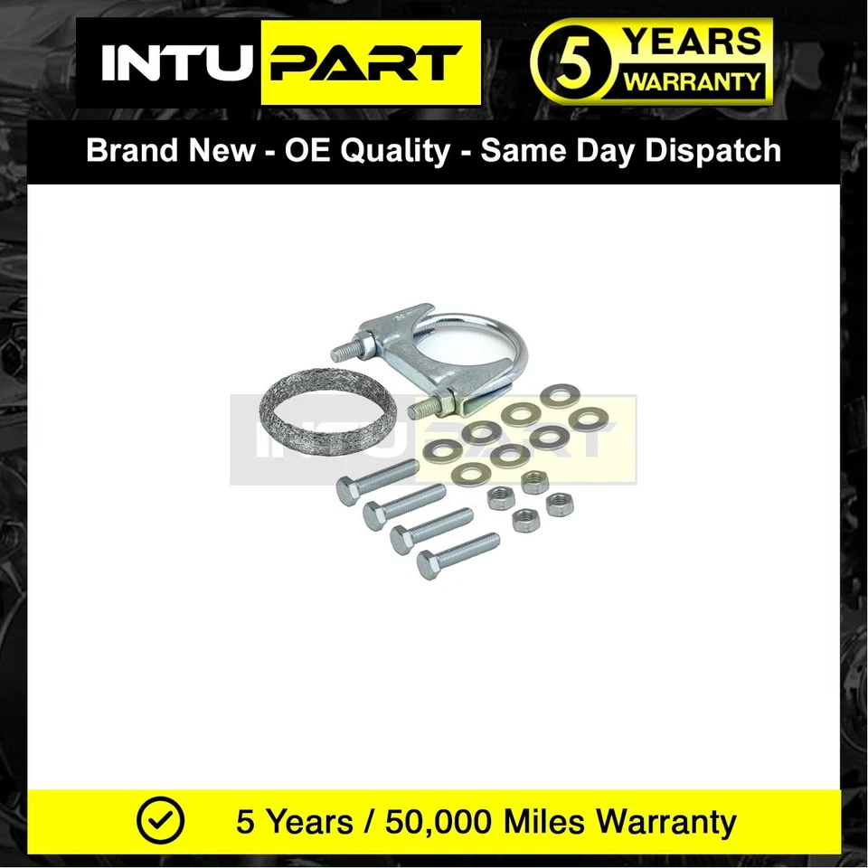 Fits Audi V8 1988-1992 3.6 Inutpart Right Catalytic Converter Kit 441131089X - Image 3 of 4