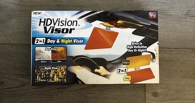 HDVision Visor Day & Night Glare Protection NIB 