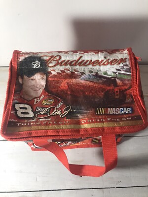Budweiser NASCAR Dale Earnhardt Jr Lunch Box 6 Pack Beer Cooler