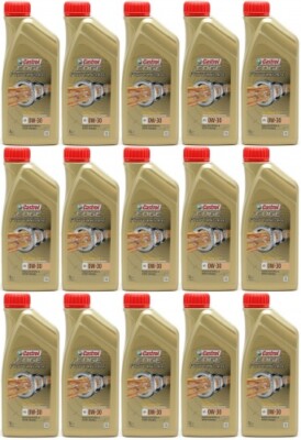 Castrol Edge Professional A5 0W-30 Fluid Titanium (VOLVO A5/B5) 15x1l=15 Liter