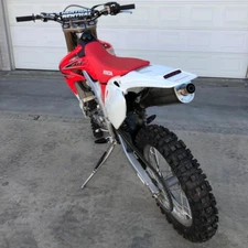 HONDA CRF 450 X  2005-2017 GENUINE OEM COMPLETE BOLT-ON SEAT ASSEMBLY wRED VINYL