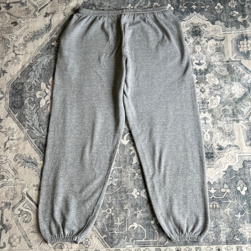 Vintage 80er PM Sports USC Trojaner Jogger Jogginghose L grau Baggy Reverse Weave USA - Bild 2 von 17