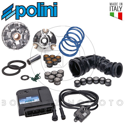 KIT VARIOMATIK HI-SPEED POLINI + STEUERGERÄT ECM LIBERTY 50 4T IGET 2018-2020 EURO4