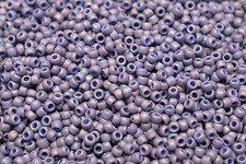 Toho Seed Beads 8/0 - Semi-glazed Soft Blue