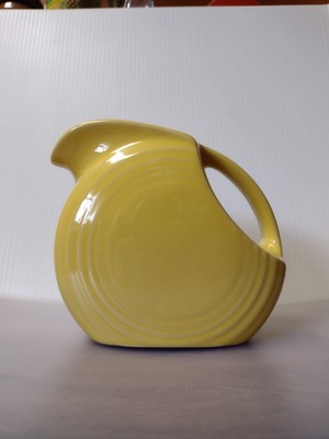 Fiestaware Small Sunflower Pitcher 6''x5.5''X3'' 2nds