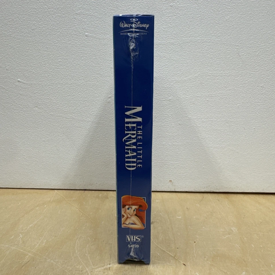 The Little Mermaid (VHS, 2007) Disney's Movie Club Slipcover RARE Late Release  - Image 4 of 4