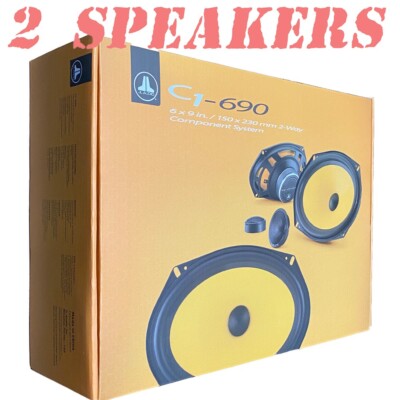 JL Audio C1-690 6''x9'' 2-Way Component Speaker System 225 Watts Peak NEW