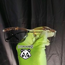 DESIGNER DIAMOND BUFF'S glasses Color lens Retro BUFFS sunglasses LUXURY buffalo